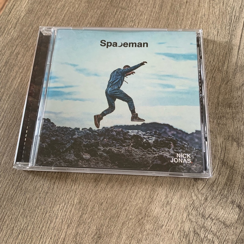 Nick Jonas signed Spaceman CD